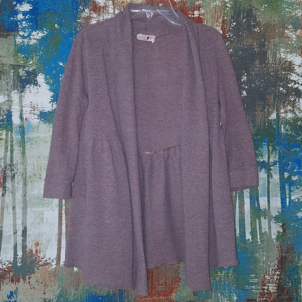 Pins and Needles Light Brown Cardigan